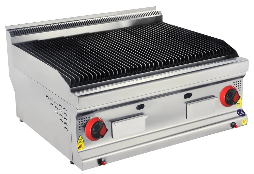 CSA Gazlı Sulu Izgara Set Üstü 80x70x30 cm KRCS.IZSDG.870