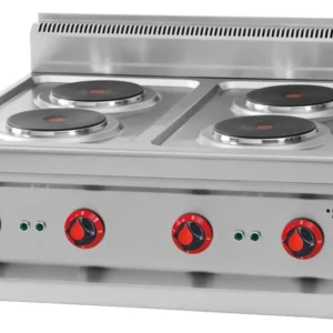 CSA 4 lü Elektrikli Ocak Set Üstü 80x70x30 cm KRCS.SOE.870