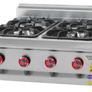 CSA 4 lü Gazlı Ocak Set Üstü 80x70x30 cm KRCS.SOG.870