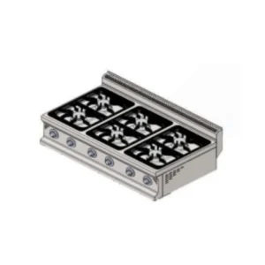 CSA 6'lı Gazlı Set Üstü Ocak, 700 Seri 120x70x30 KRCS.SOG.1270