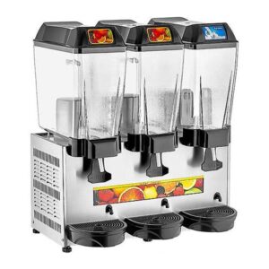 Remta ST17 Şerbet+Şerbet+Ayran Soğutucu, 3 Hazneli, 20+20+20 L, Metalik Gri